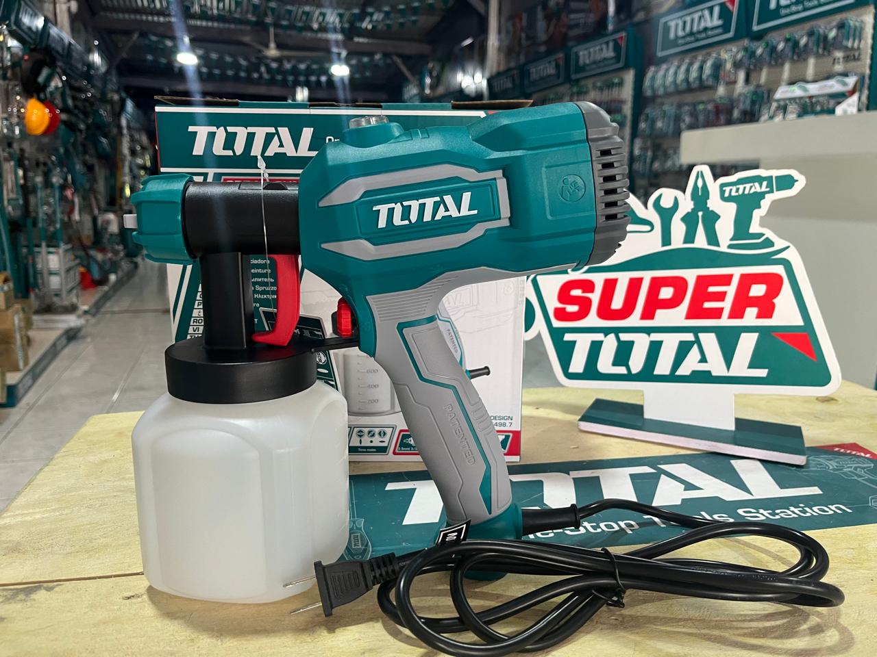 PISTOLA DE PINTAR ELECTRICA TOTAL 450W UTT3506